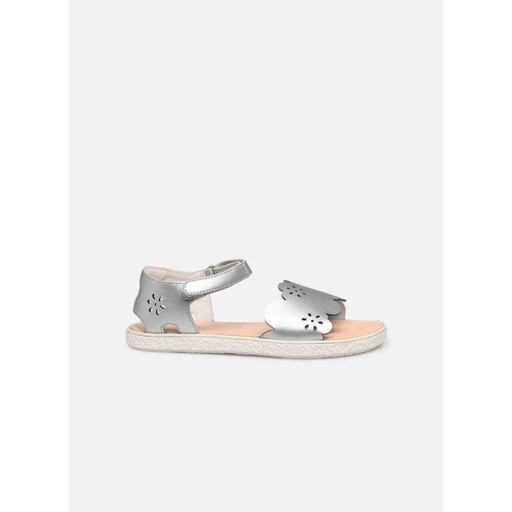 NEW CAMPER girls' miko sandal in hol silver/mikosand